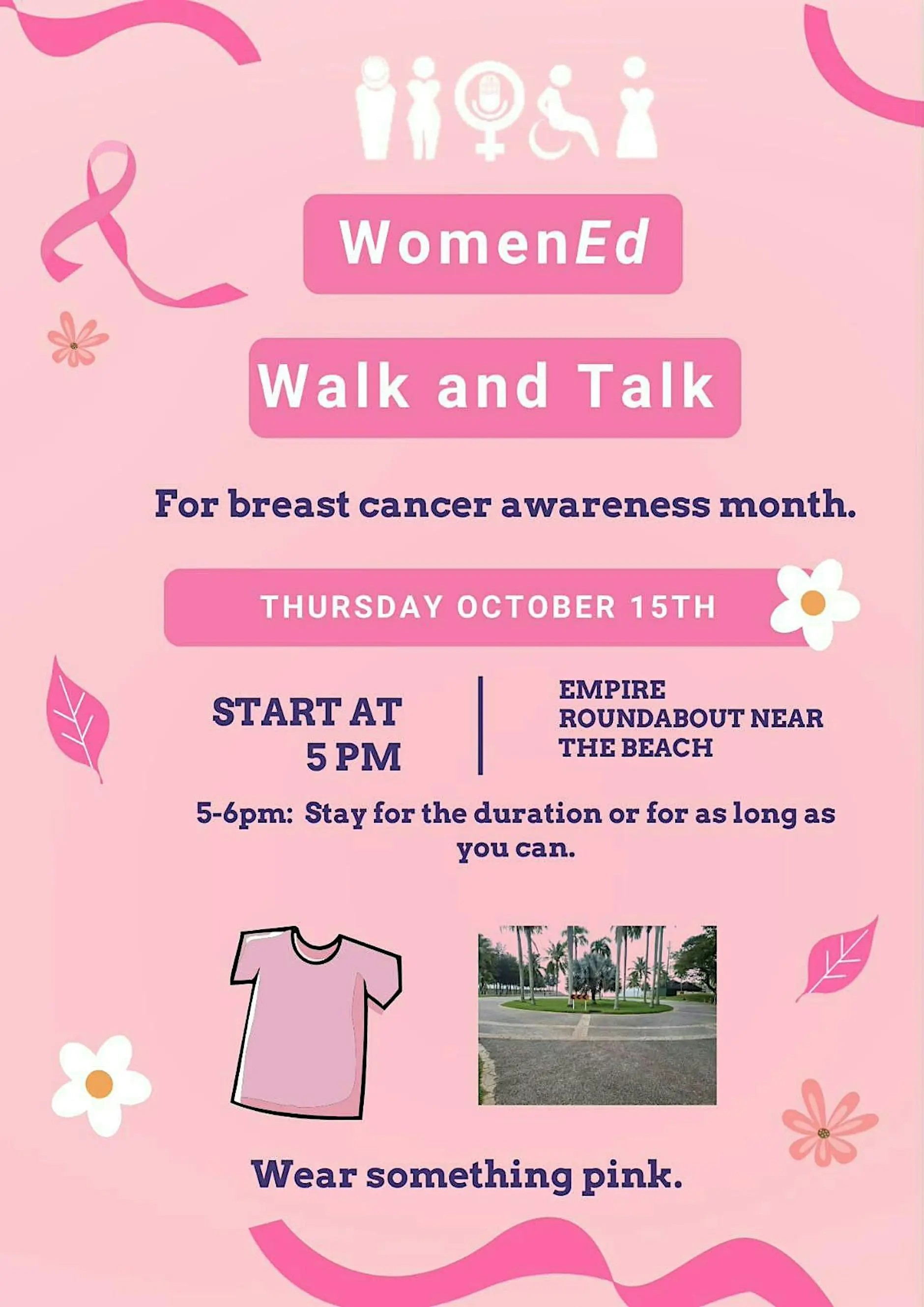 WomenEd Brunei Beach Walk and Talk