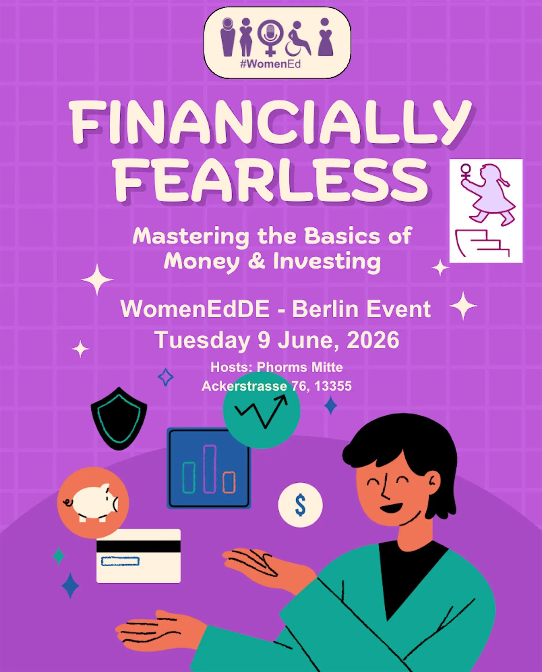#WomenEd Germany: Financially Fearless - Mastering the Basics of Money & Investing