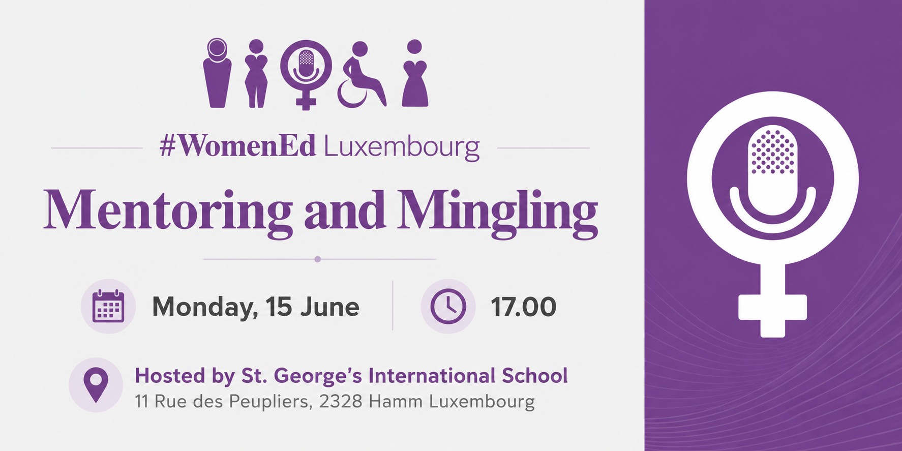 #WomenEd Luxembourg: Mentoring and Mingling