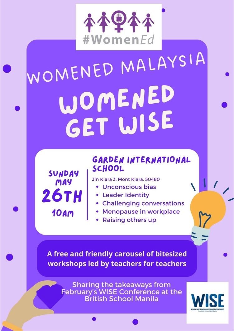 #WomenEd Malaysia: Get WISE