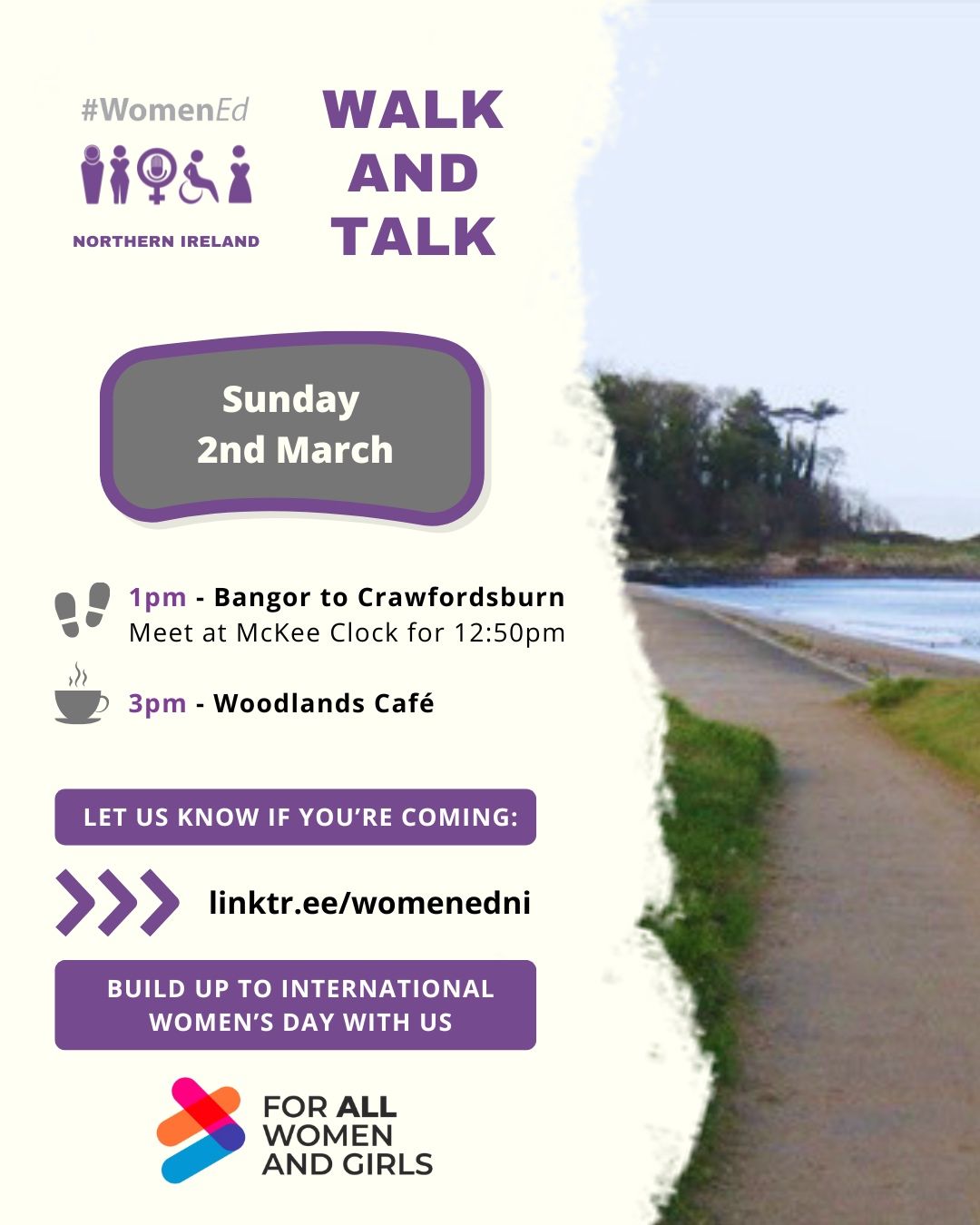 #WomenEd Northern Ireland: Walk and Talk