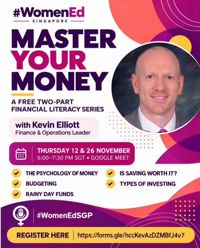 #WomenEd Singapore: Master your Money (Part One)