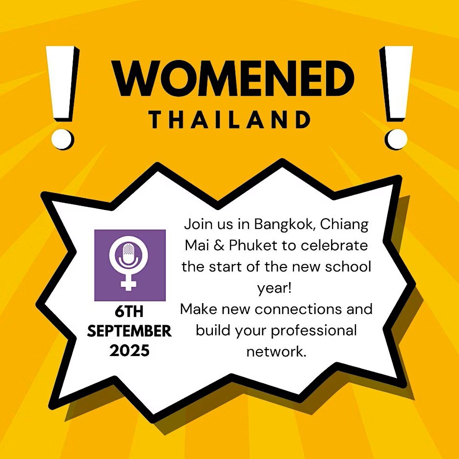 WomenEd Thailand - Welcome to the new school year!