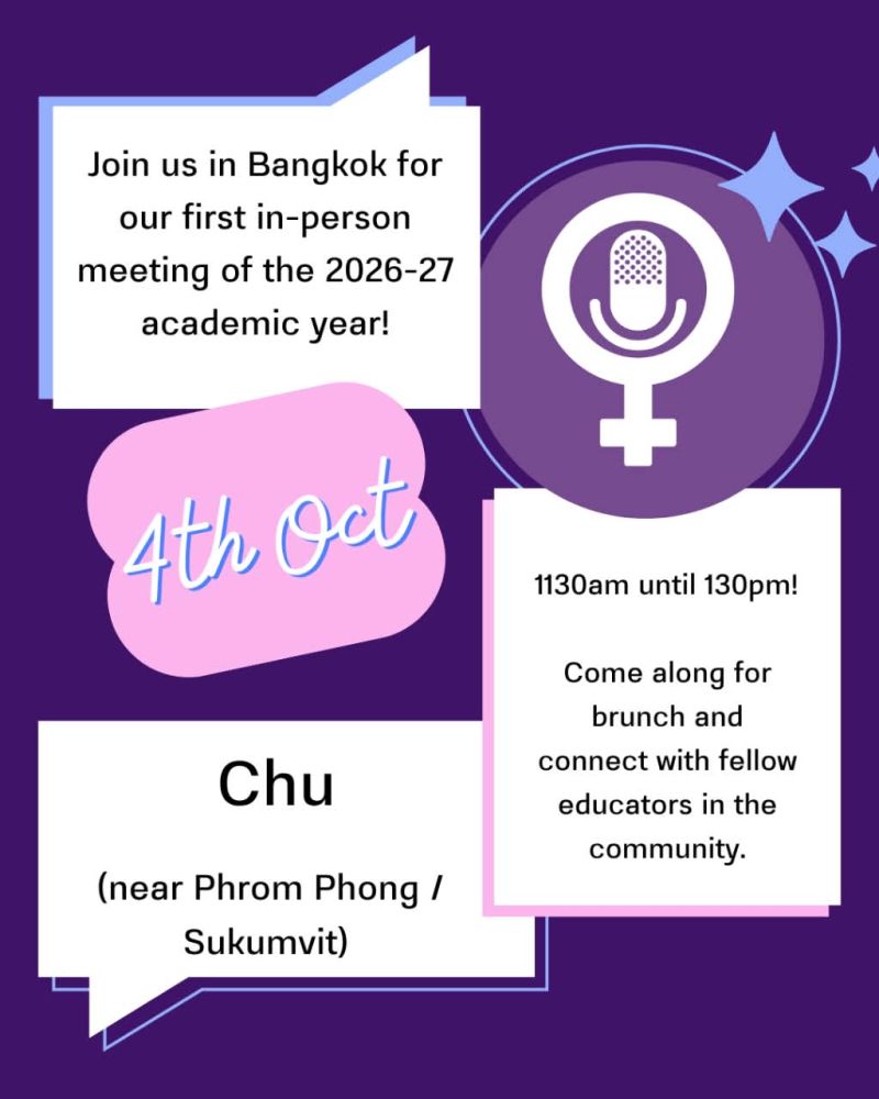 #WomenEd Thailand: Connect Bangkok